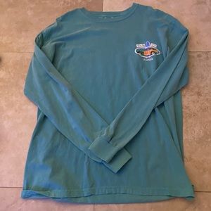Teal long sleeves